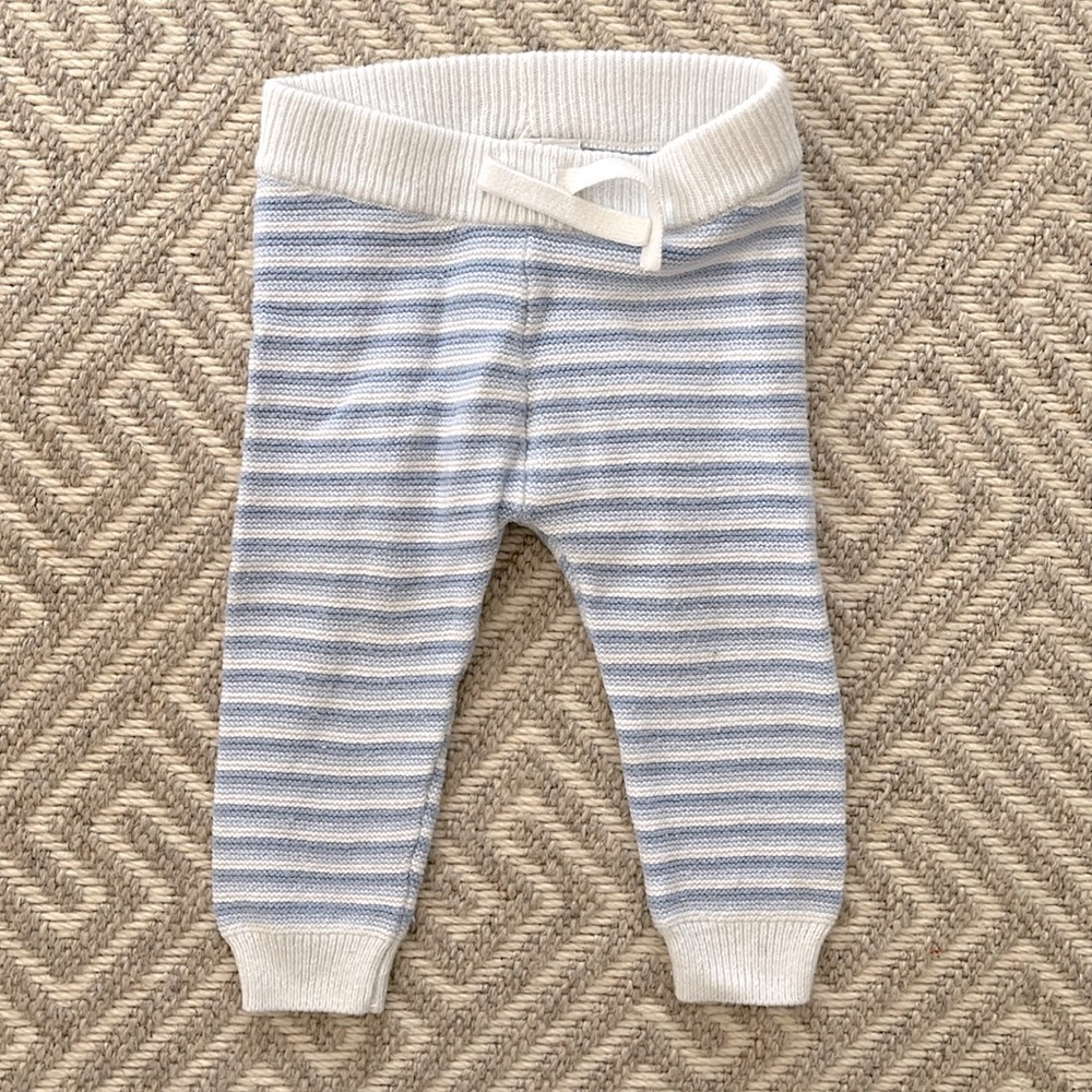 Janie and Jack Knit Pants 6-12M